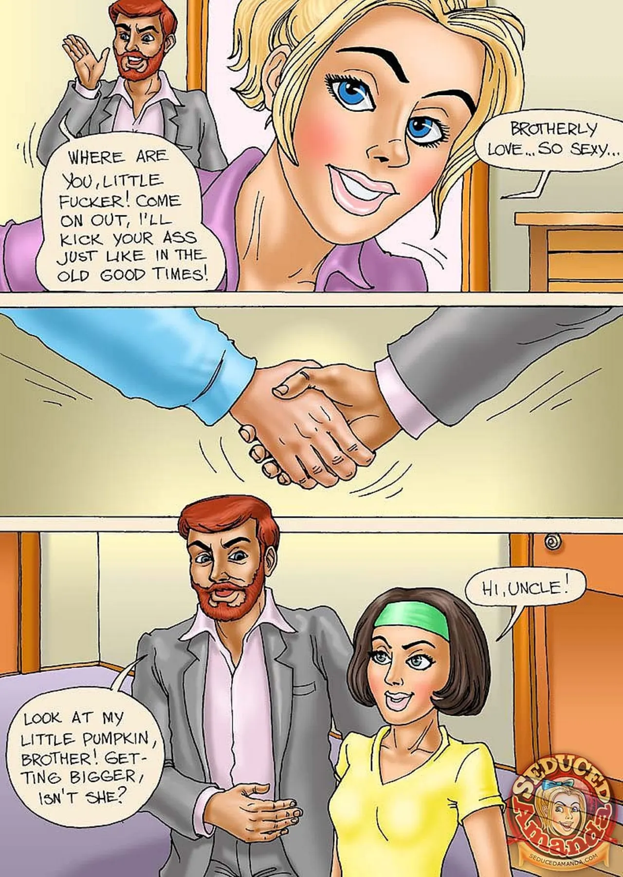 Seduced Amanda  (Chapter 08 - Beach Adventure) — page 2