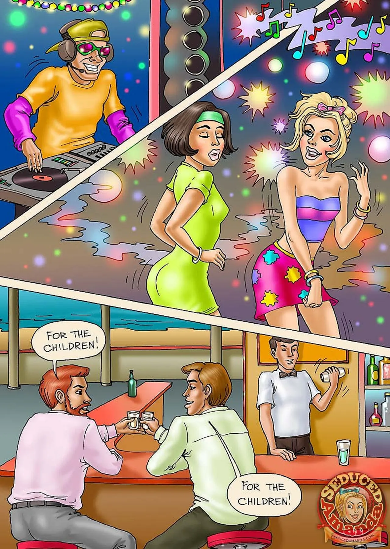 Seduced Amanda  (Chapter 08 - Beach Adventure) — page 5