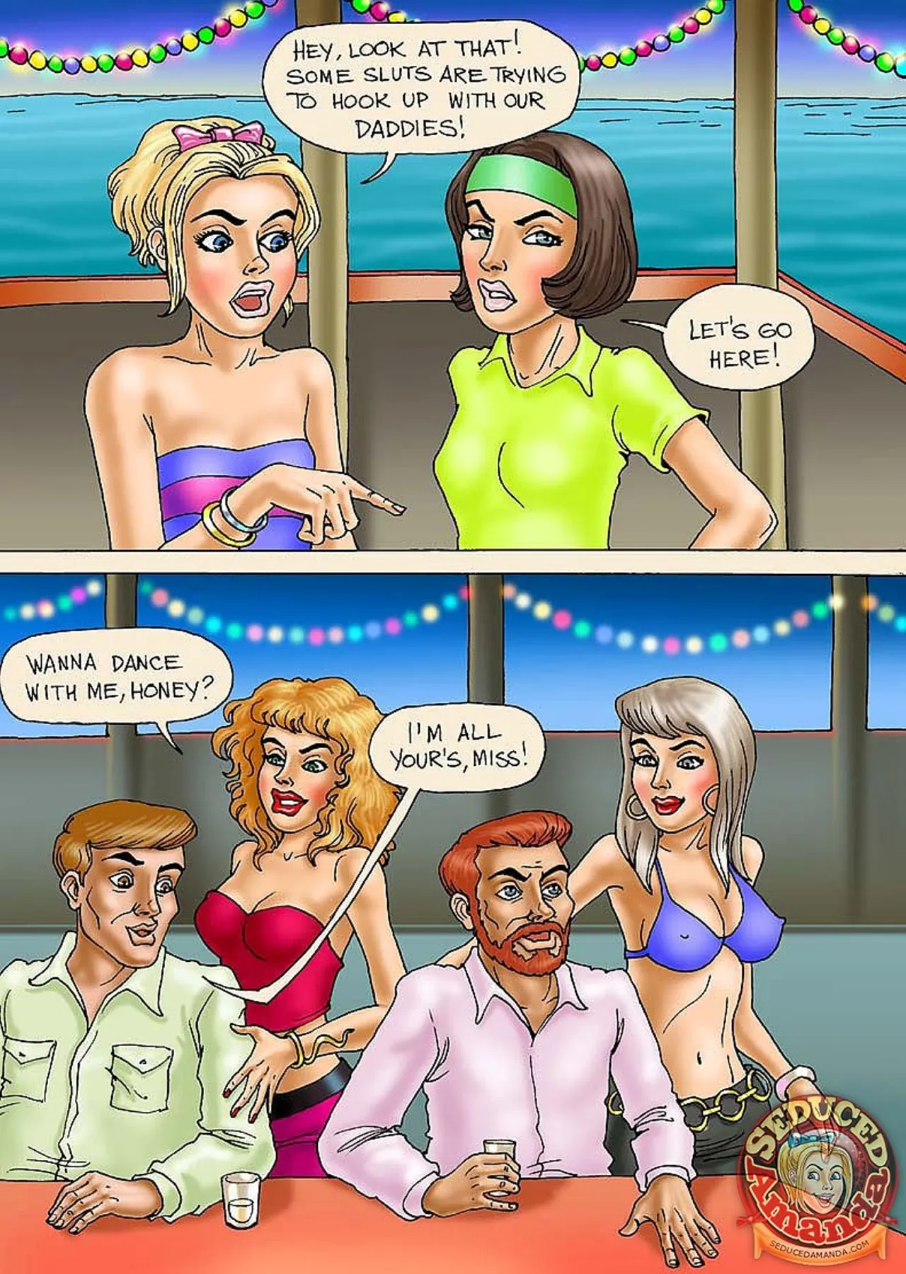 Seduced Amanda  (Chapter 08 - Beach Adventure) — page 6