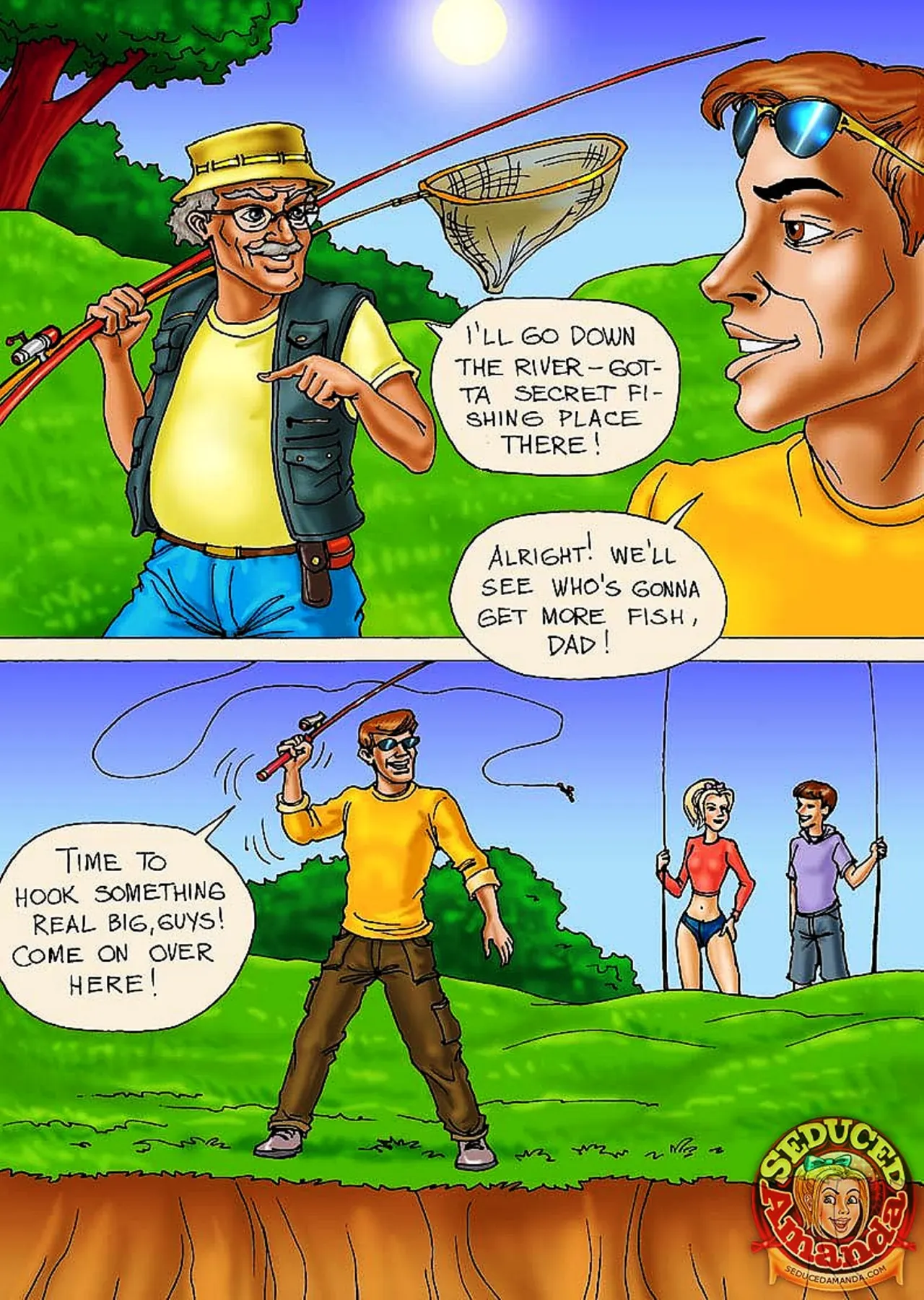 Seduced Amanda  (Chapter 05 - A Lovely Fishing) — page 3
