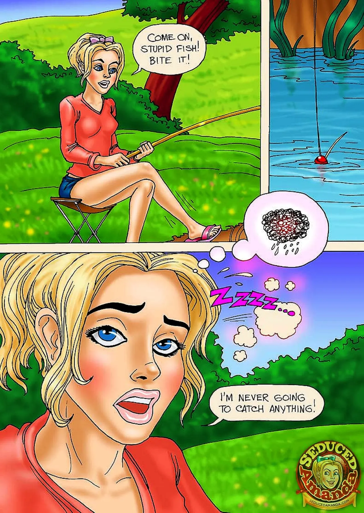 Seduced Amanda  (Chapter 05 - A Lovely Fishing) — page 4