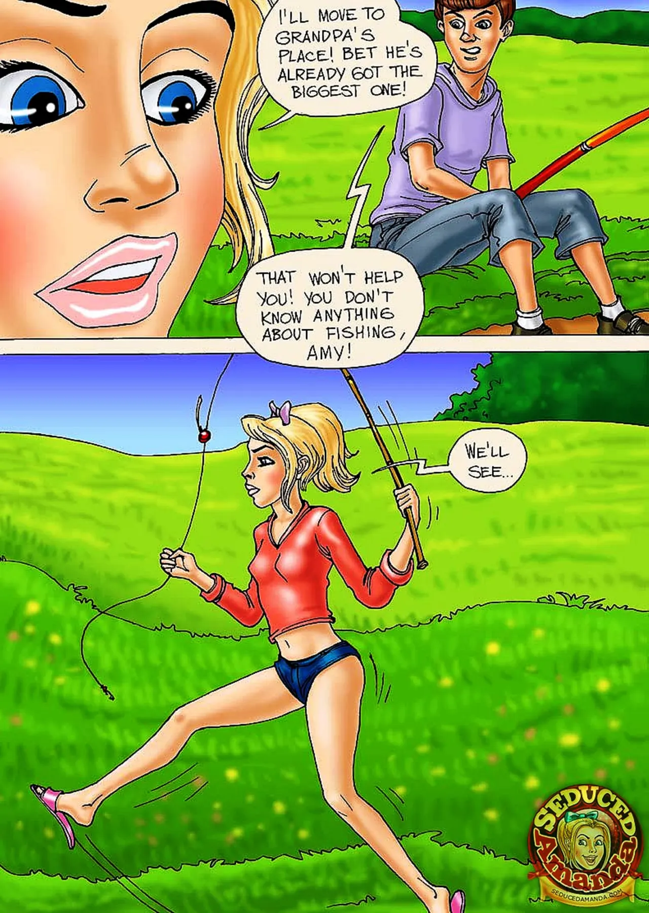 Seduced Amanda  (Chapter 05 - A Lovely Fishing) — page 5