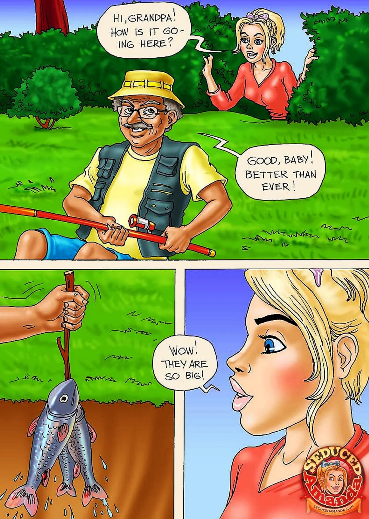 Seduced Amanda  (Chapter 05 - A Lovely Fishing) — page 6