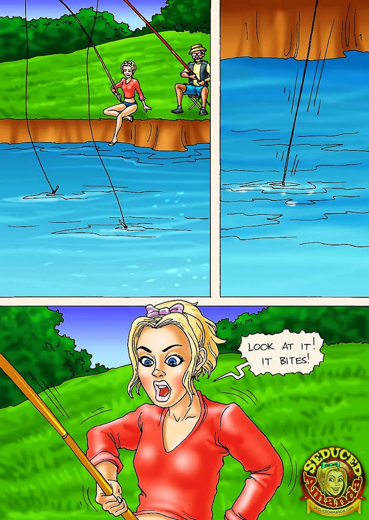 Seduced Amanda  (Chapter 05 - A Lovely Fishing) — page 7