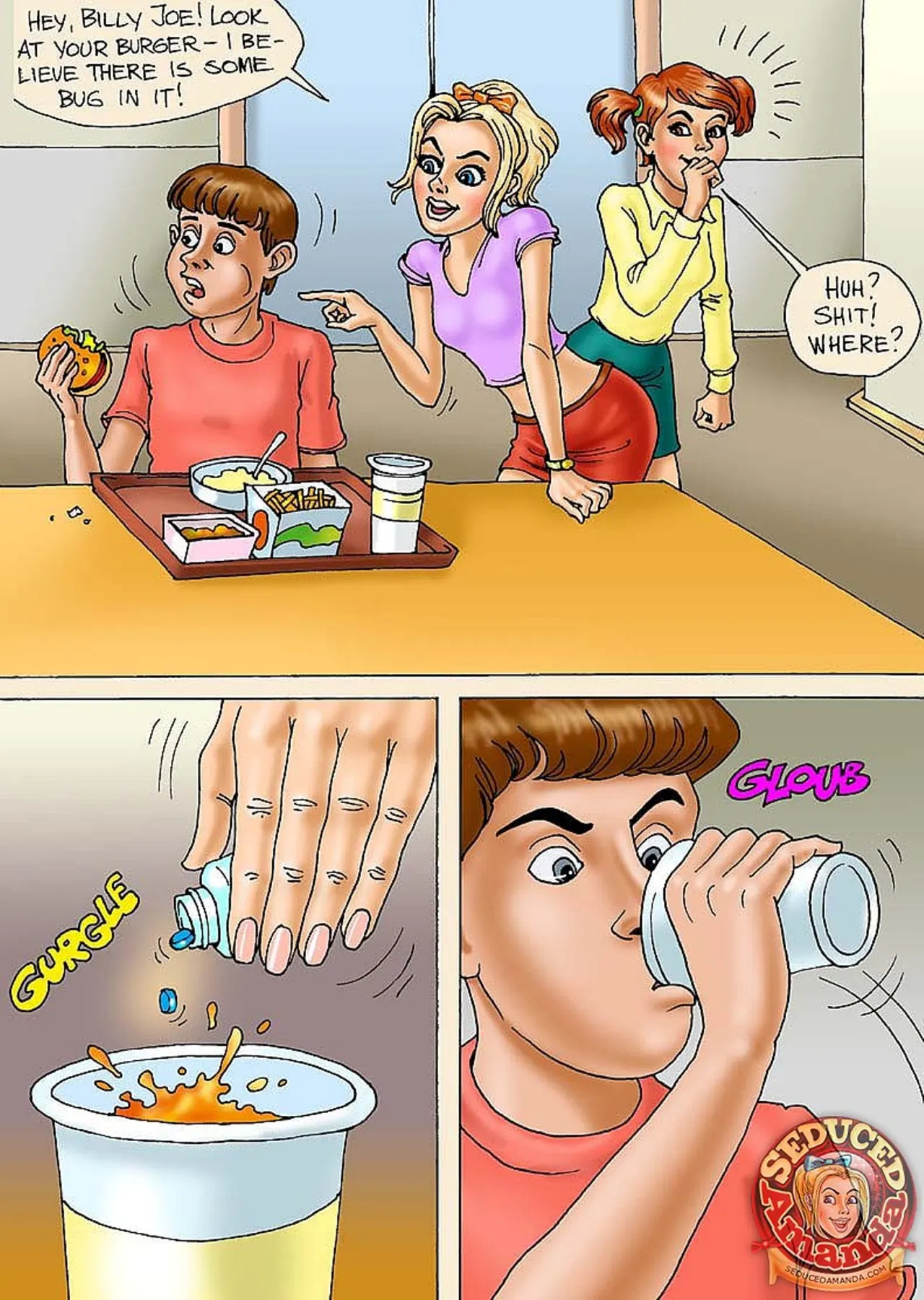 Seduced Amanda  (Chapter 06 - Amanda Tricks) — page 4