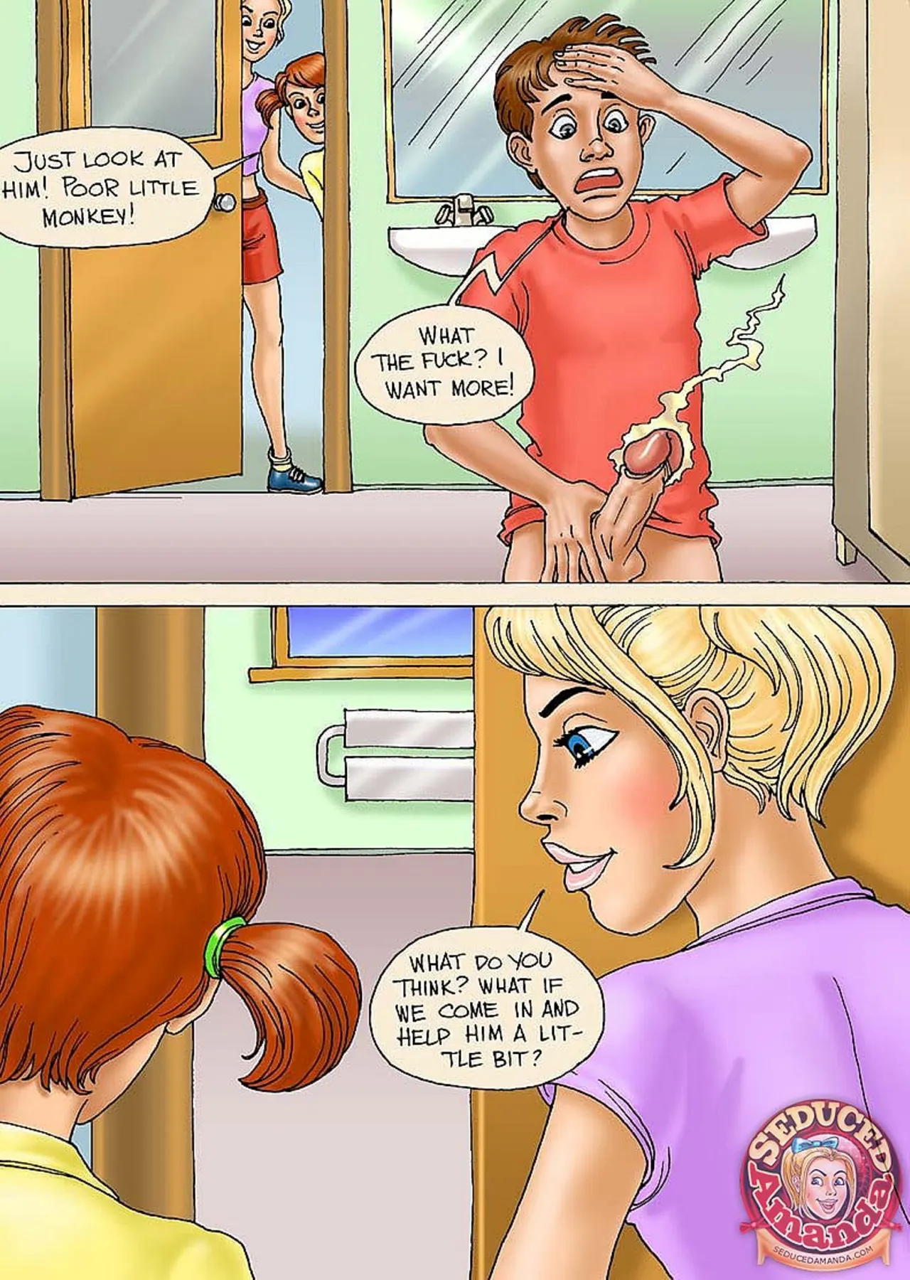 Seduced Amanda  (Chapter 06 - Amanda Tricks) — page 8