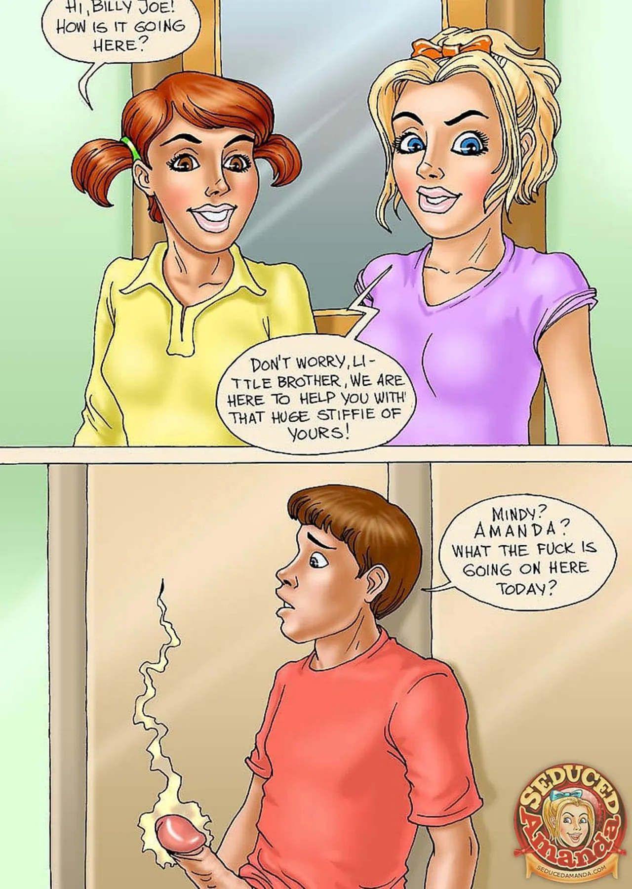 Seduced Amanda  (Chapter 06 - Amanda Tricks) — page 9