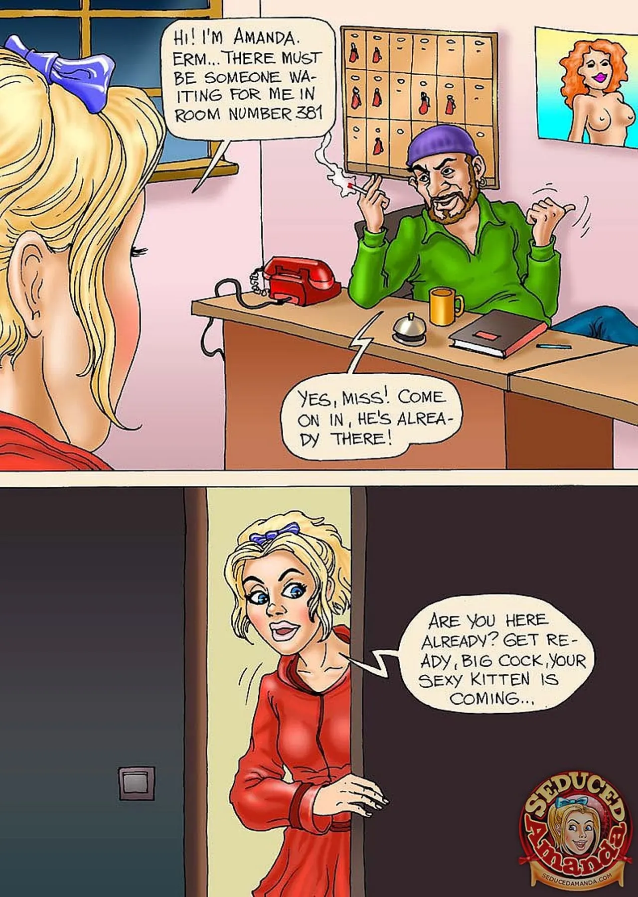 Seduced Amanda  (Chapter 30 - Stranger No Father) — page 6