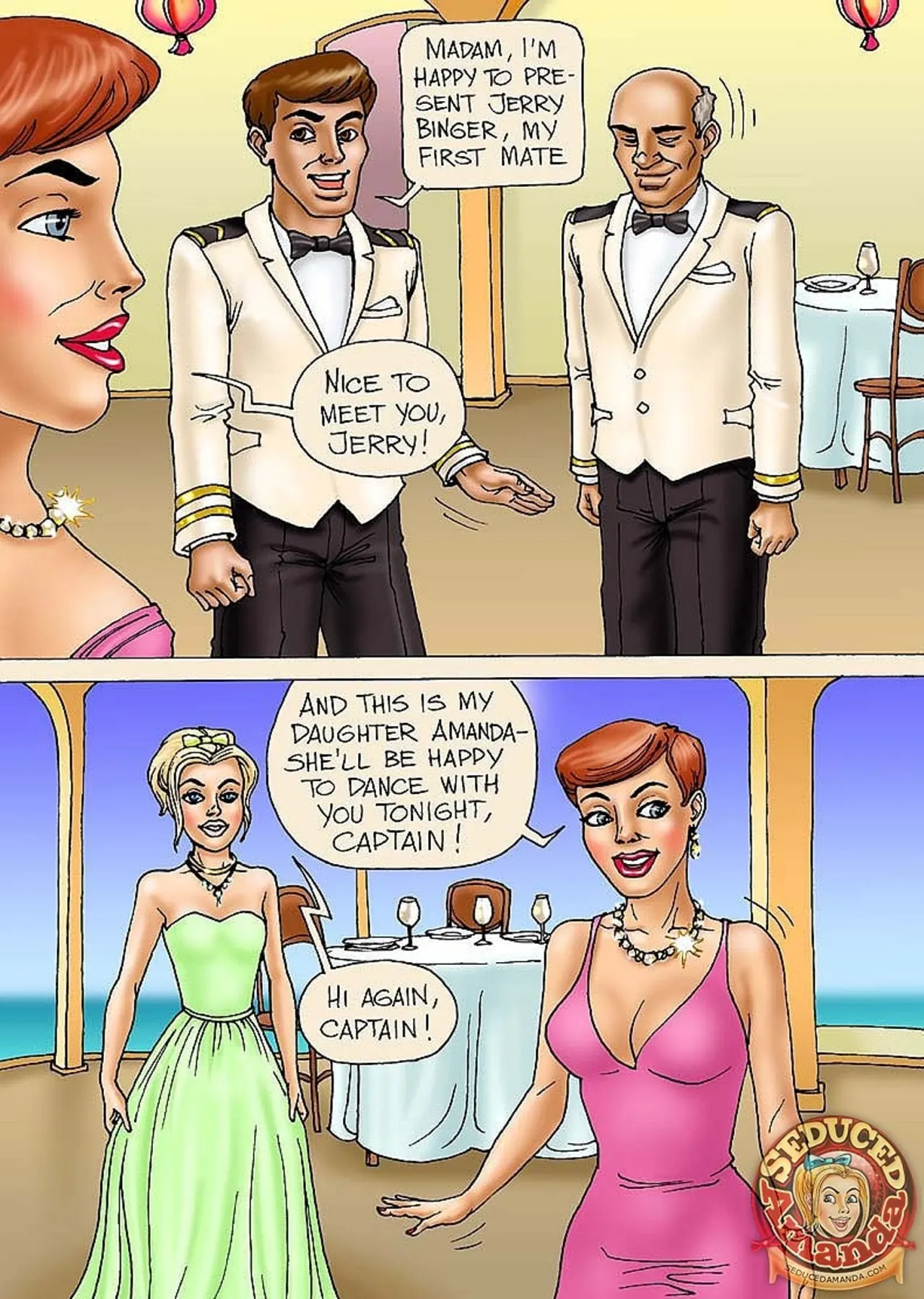 Seduced Amanda  (Chapter 15 - Going Crazy On A Cruise) — page 4