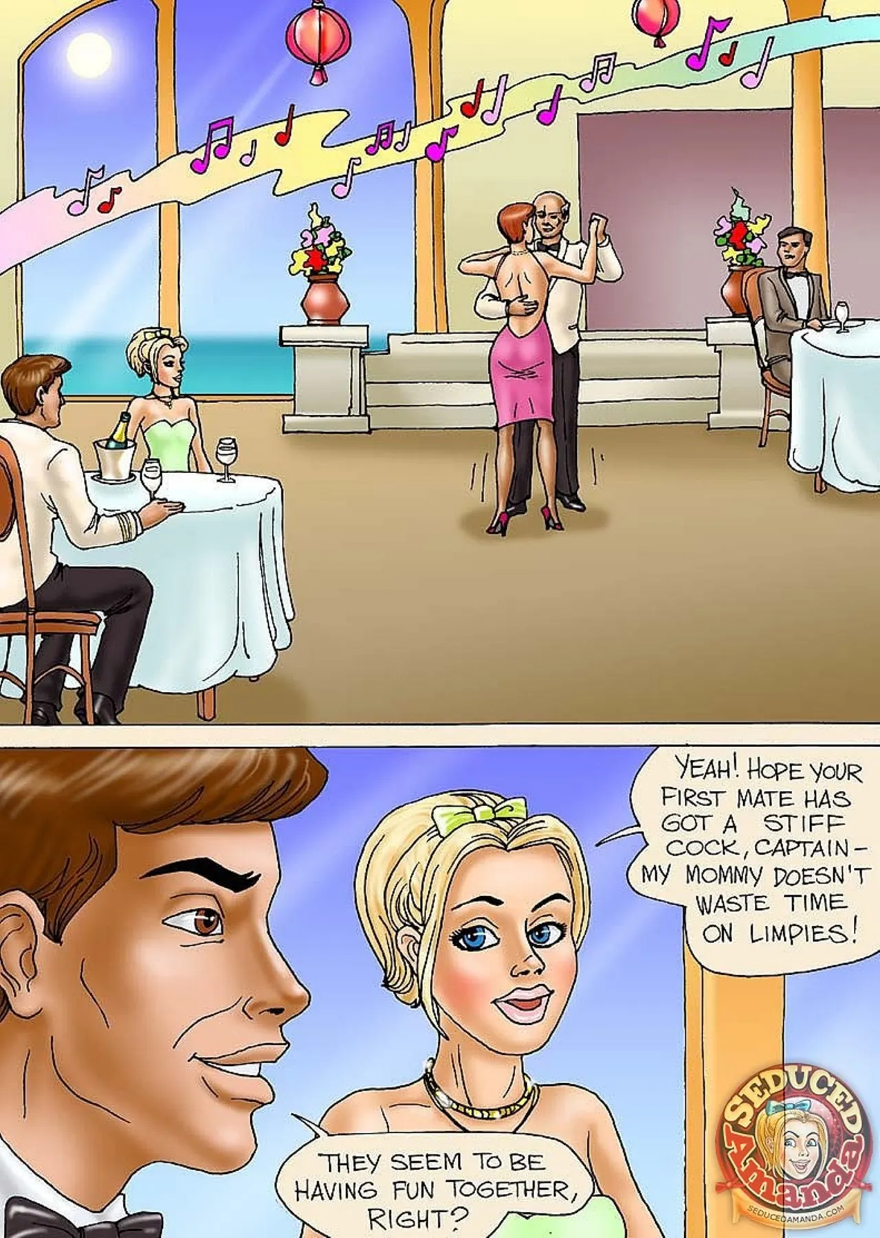 Seduced Amanda  (Chapter 15 - Going Crazy On A Cruise) — page 5