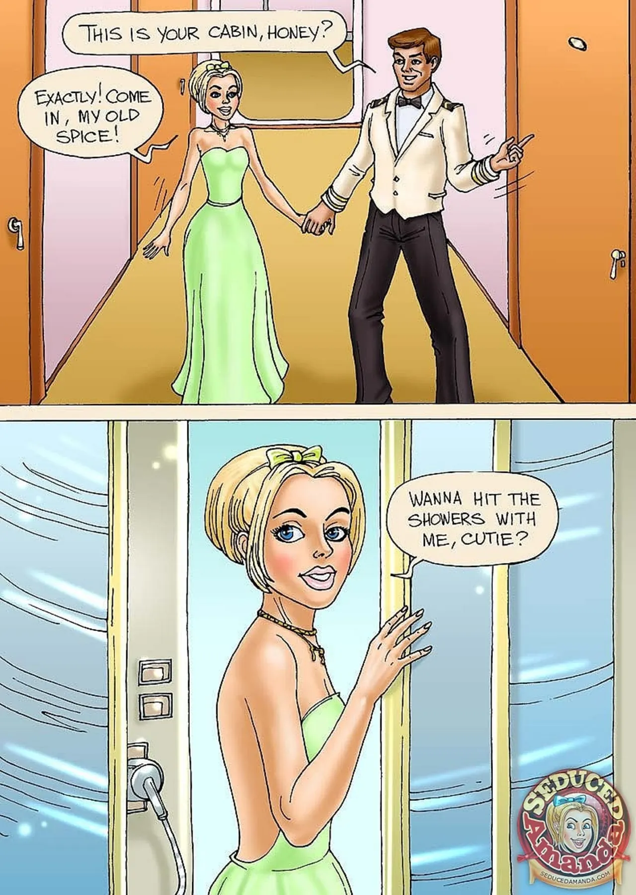 Seduced Amanda  (Chapter 15 - Going Crazy On A Cruise) — page 6