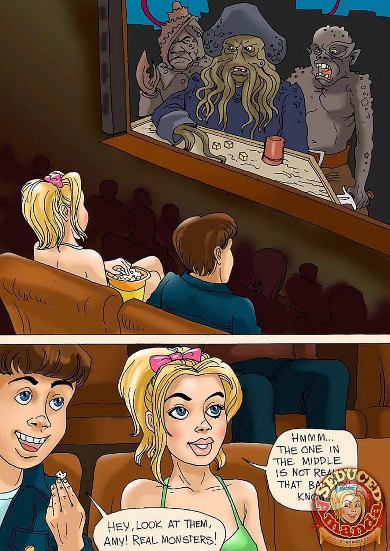 Seduced Amanda  (Chapter 23 - My Secret Fantasies) — page 2