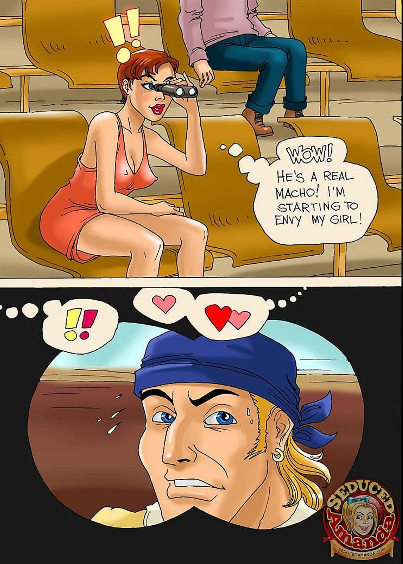 Seduced Amanda  (Chapter 32 - Tenis Training) — page 3