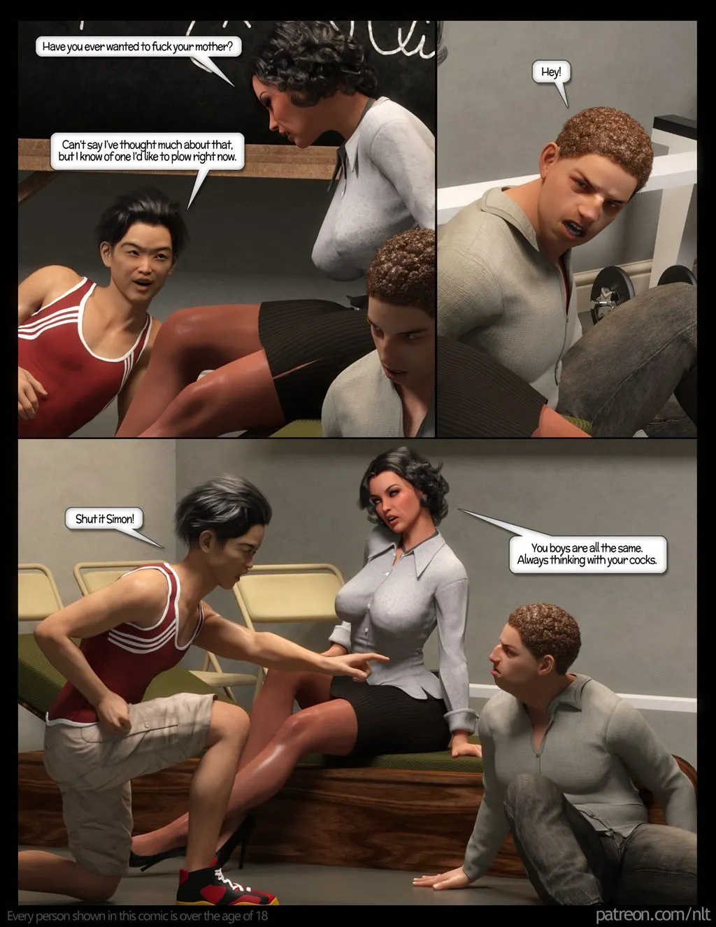 Stuck With Simon  (Chapter 01) — page 16