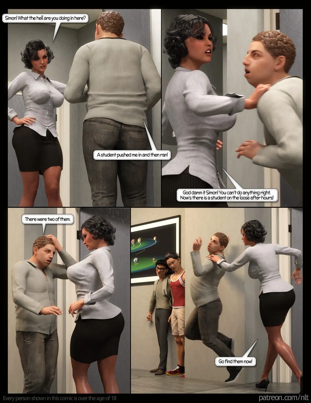 Stuck With Simon  (Chapter 01) — page 10