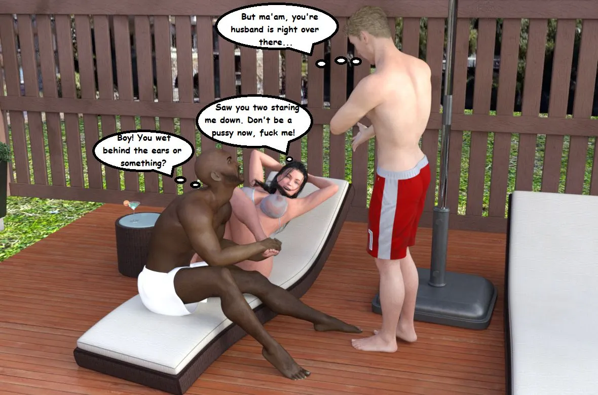 Cuckold Pool Party  (Chapter 1) — page 3