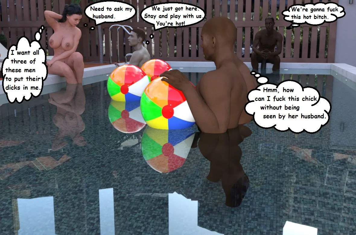 Cuckold Pool Party  (Chapter 1) — page 22