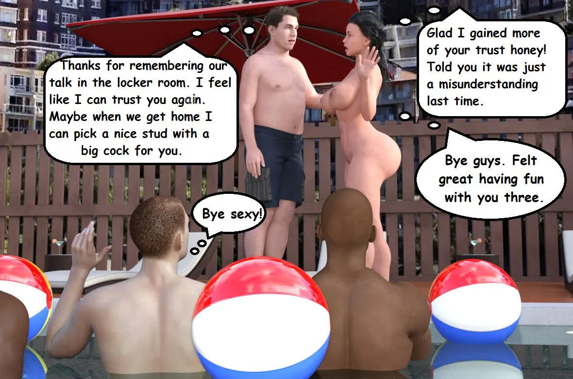 Cuckold Pool Party  (Chapter 1) — page 38