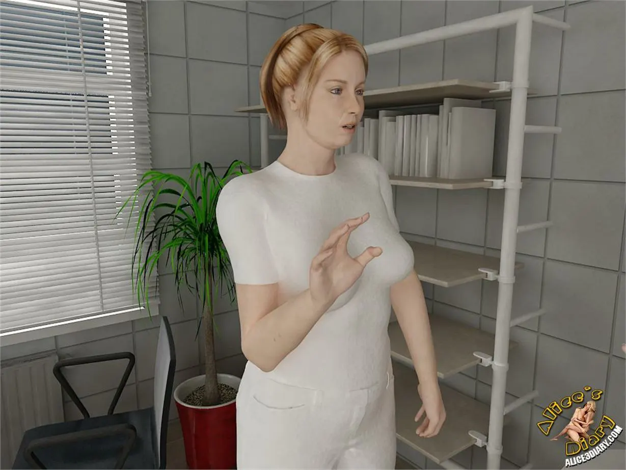 Alice/s Diary  (Chapter 14 - Hot Lesbian Seduction In Dentists Office) — page 41
