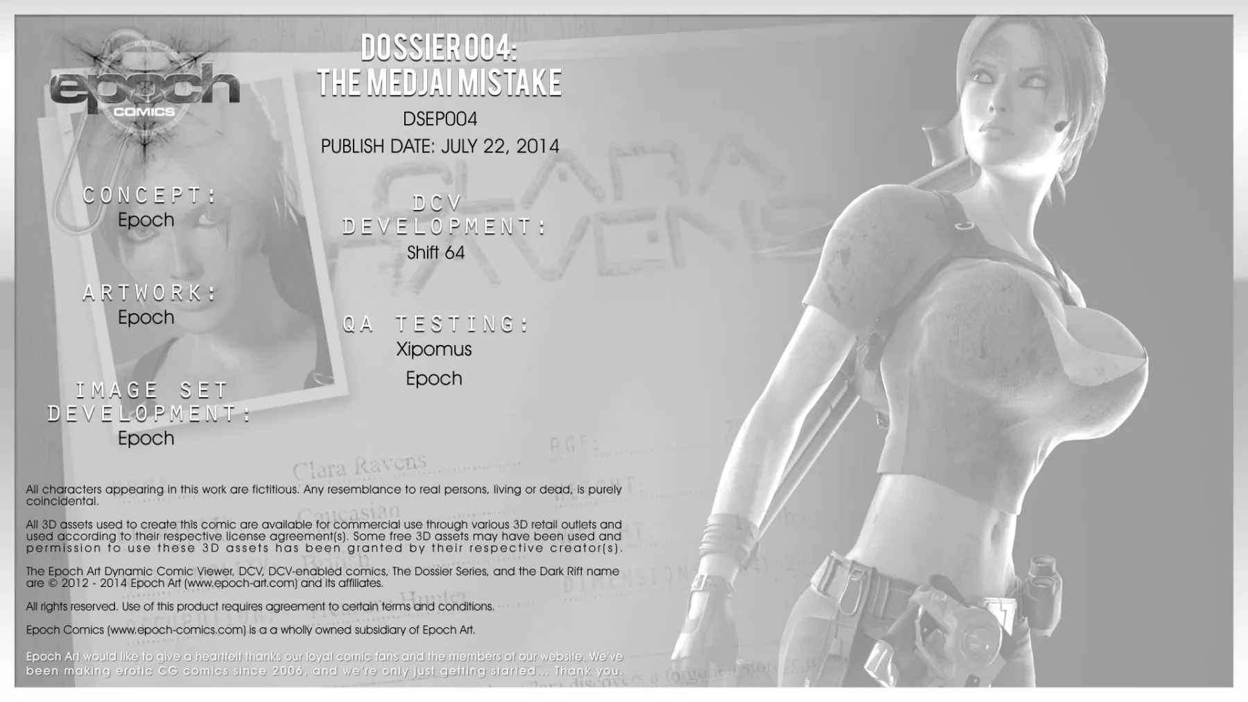 The Dossier  (Chapter 04 - The Medjai Mistake) — page 59