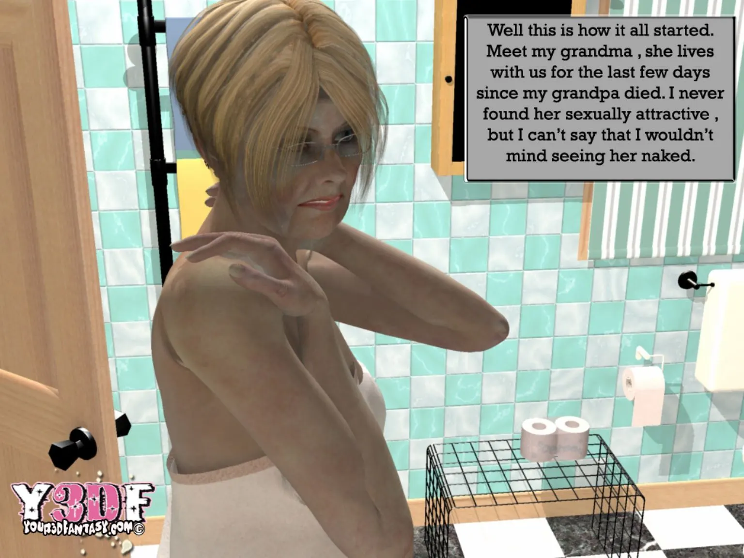 Shower Accident  (Chapter 01) — page 1