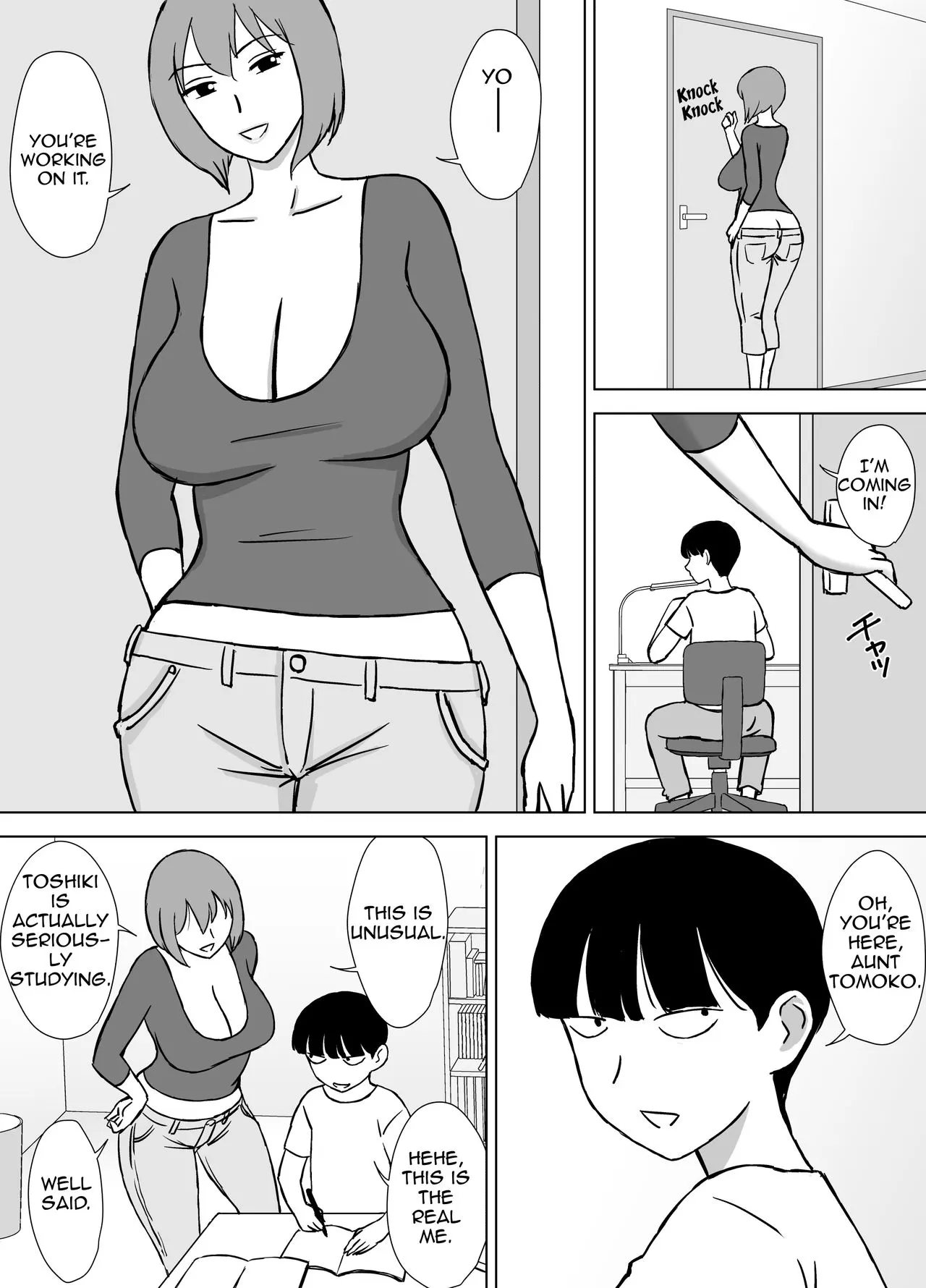 My Mom And My Aunt Are My Sex Friends  (Chapter 1) — page 4