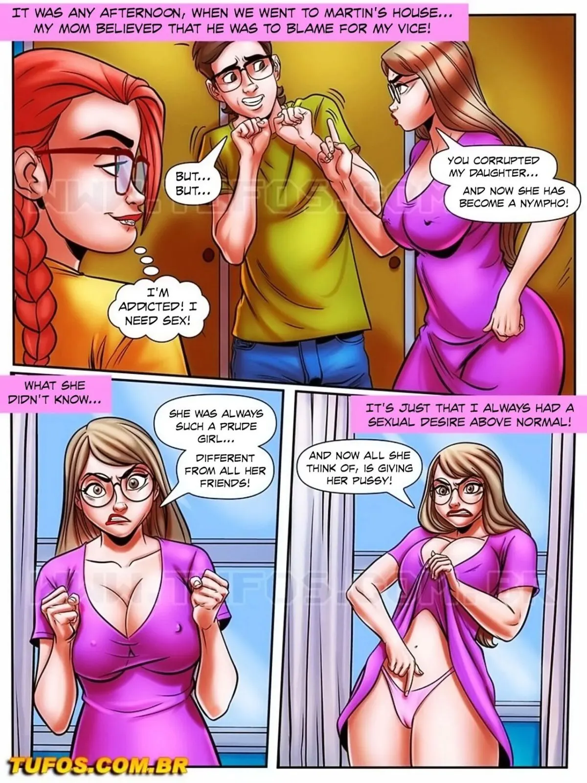 A Very Horny Nerd - A Nympho Nerd (Chapter 1) — page 2