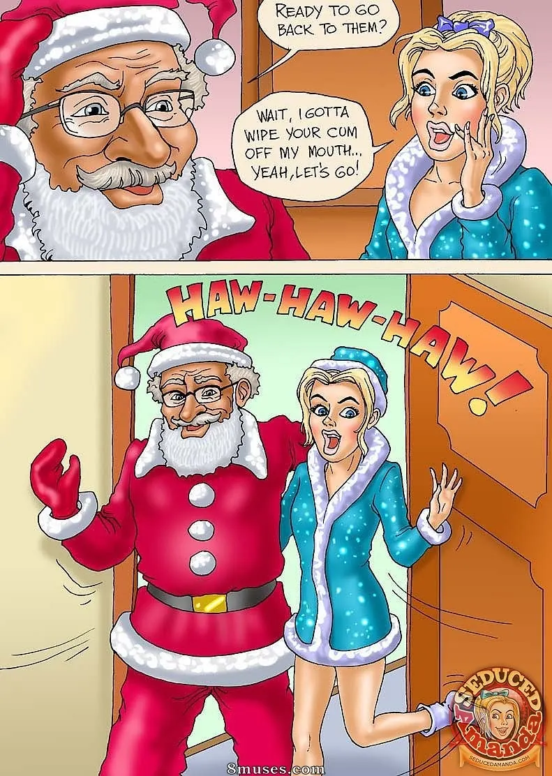 Seduced Amanda (Chapter 11 - Christmas-Turkey) — page 15