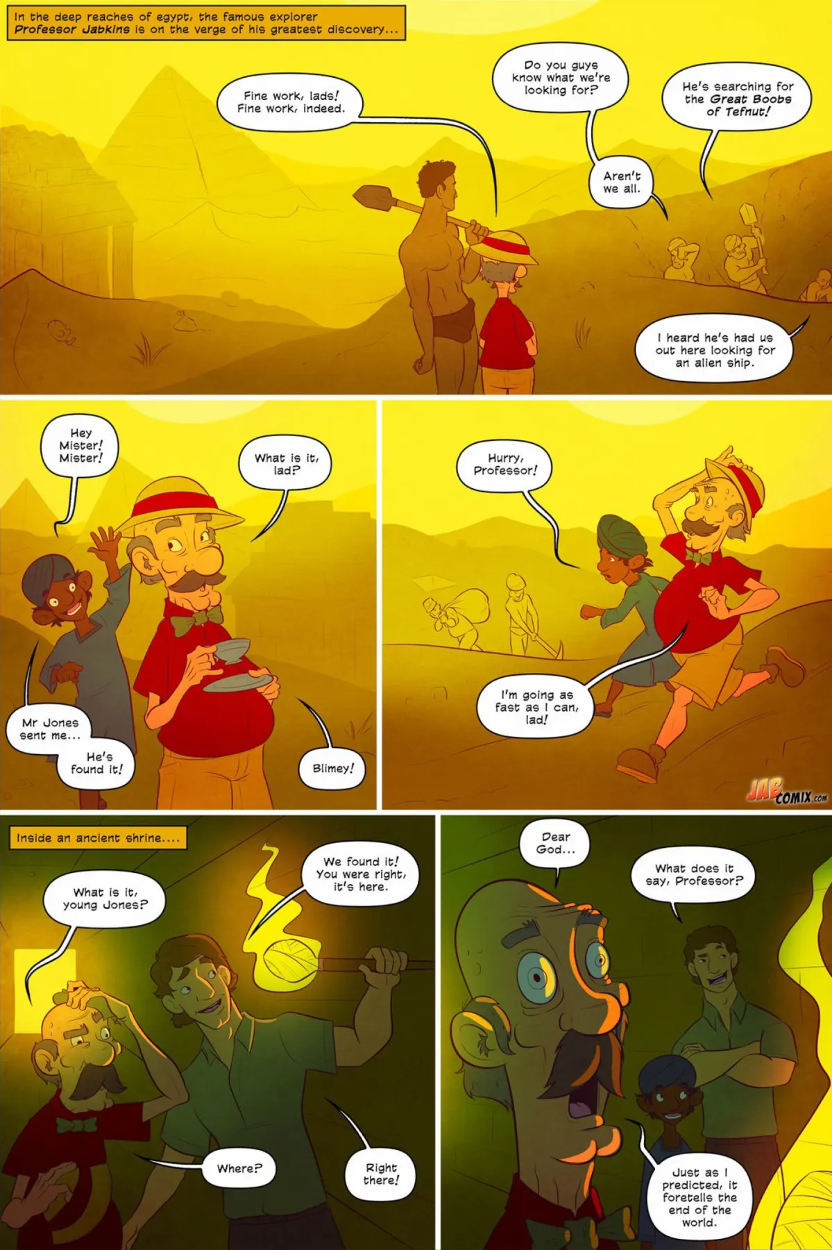 Grumpy Old Man Jefferson  (Chapter 05 - Here Cum The Girls) — page 2