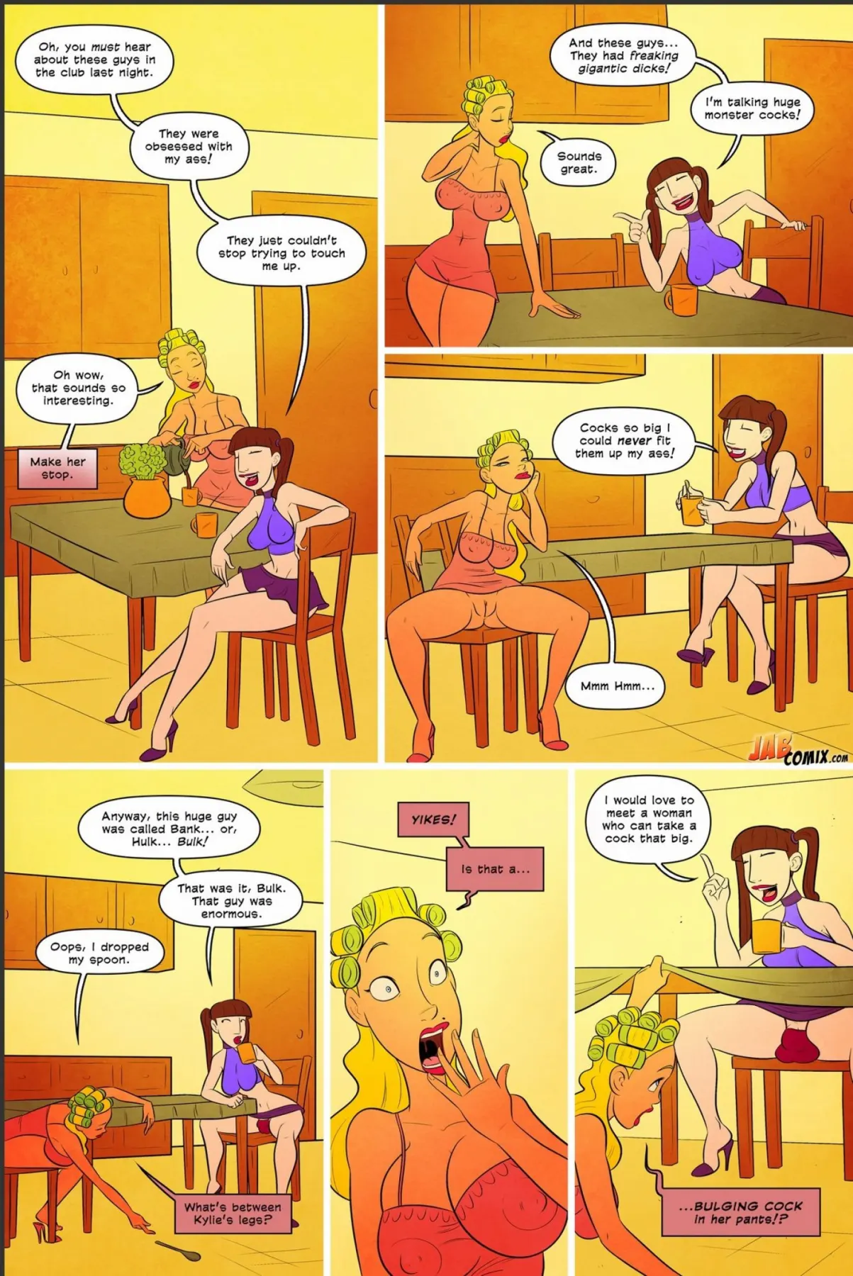 Grumpy Old Man Jefferson  (Chapter 05 - Here Cum The Girls) — page 16