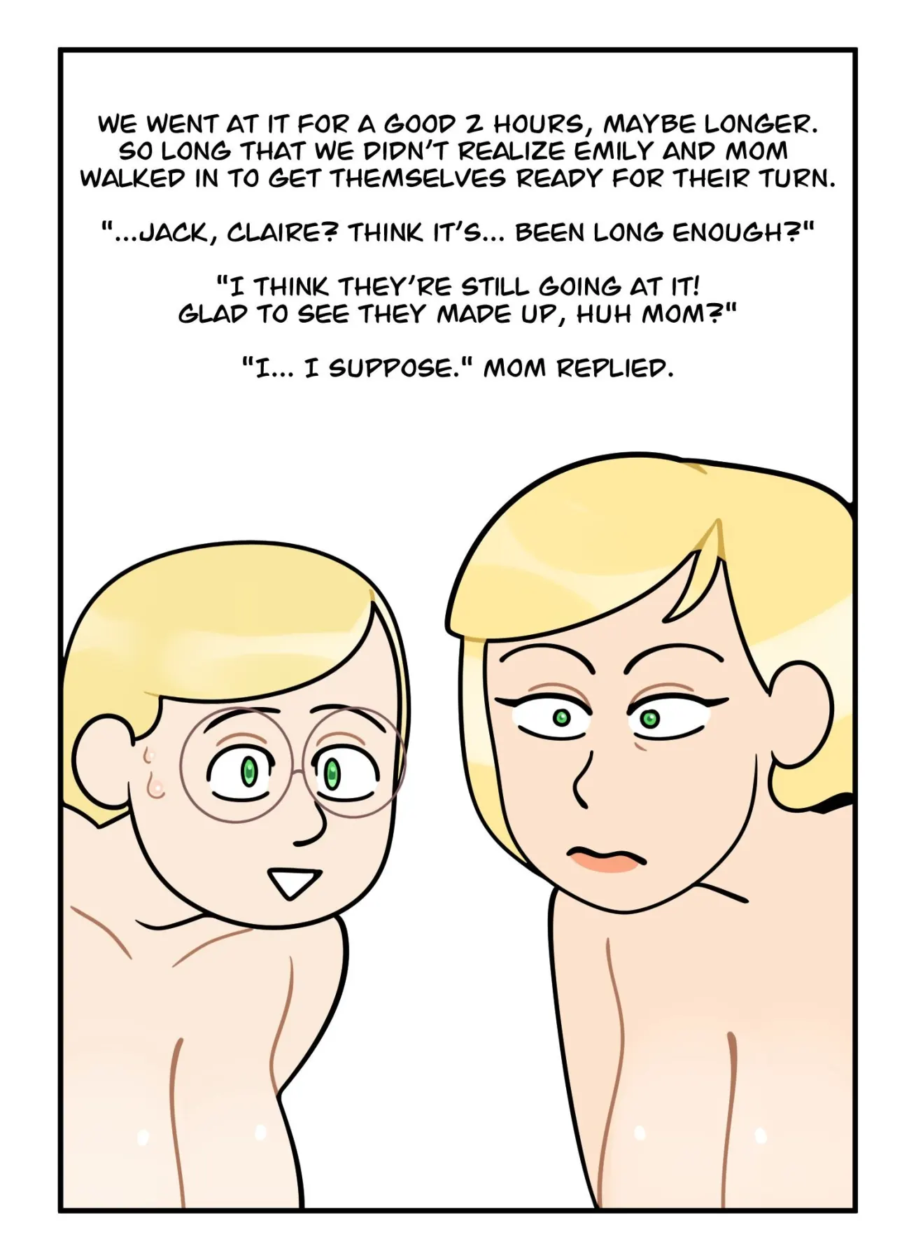 Bathtime, Together!  (Chapter 03) — page 57