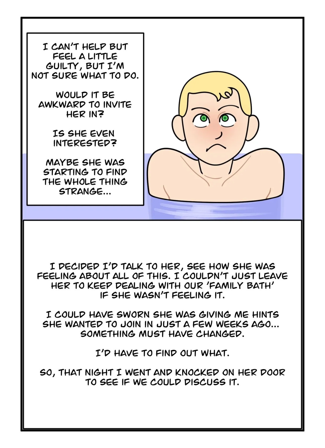 Bathtime, Together!  (Chapter 03) — page 8