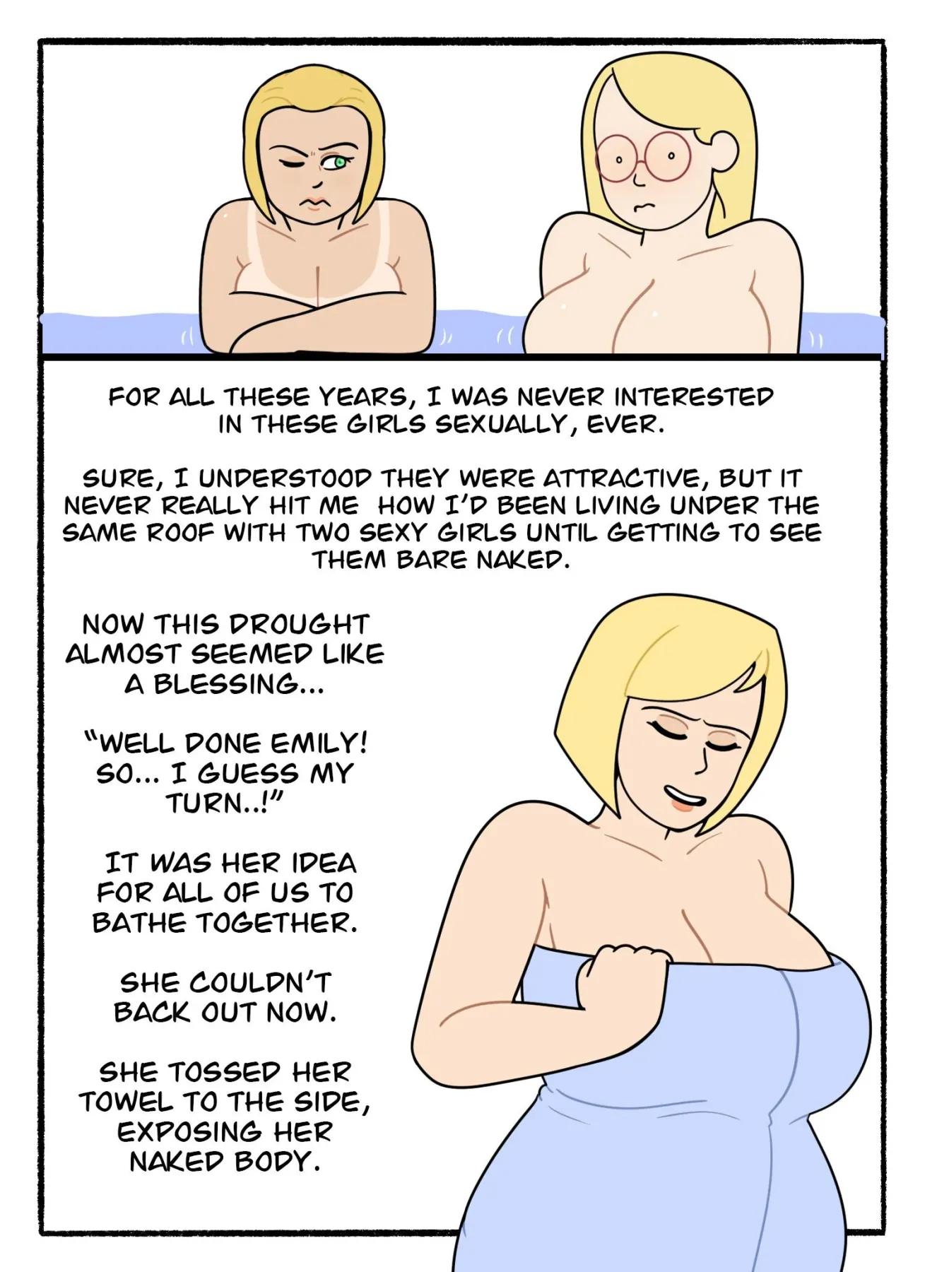 Bathtime, Together!  (Chapter 01) — page 13