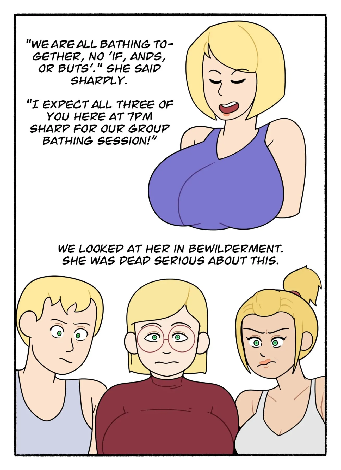 Bathtime, Together!  (Chapter 01) — page 7