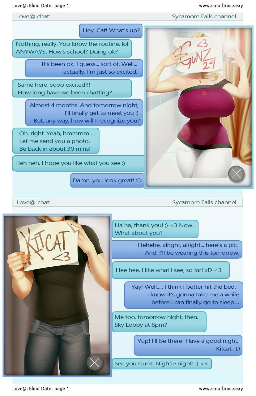 Love A Blind Date  (Chapter 01) — page 2