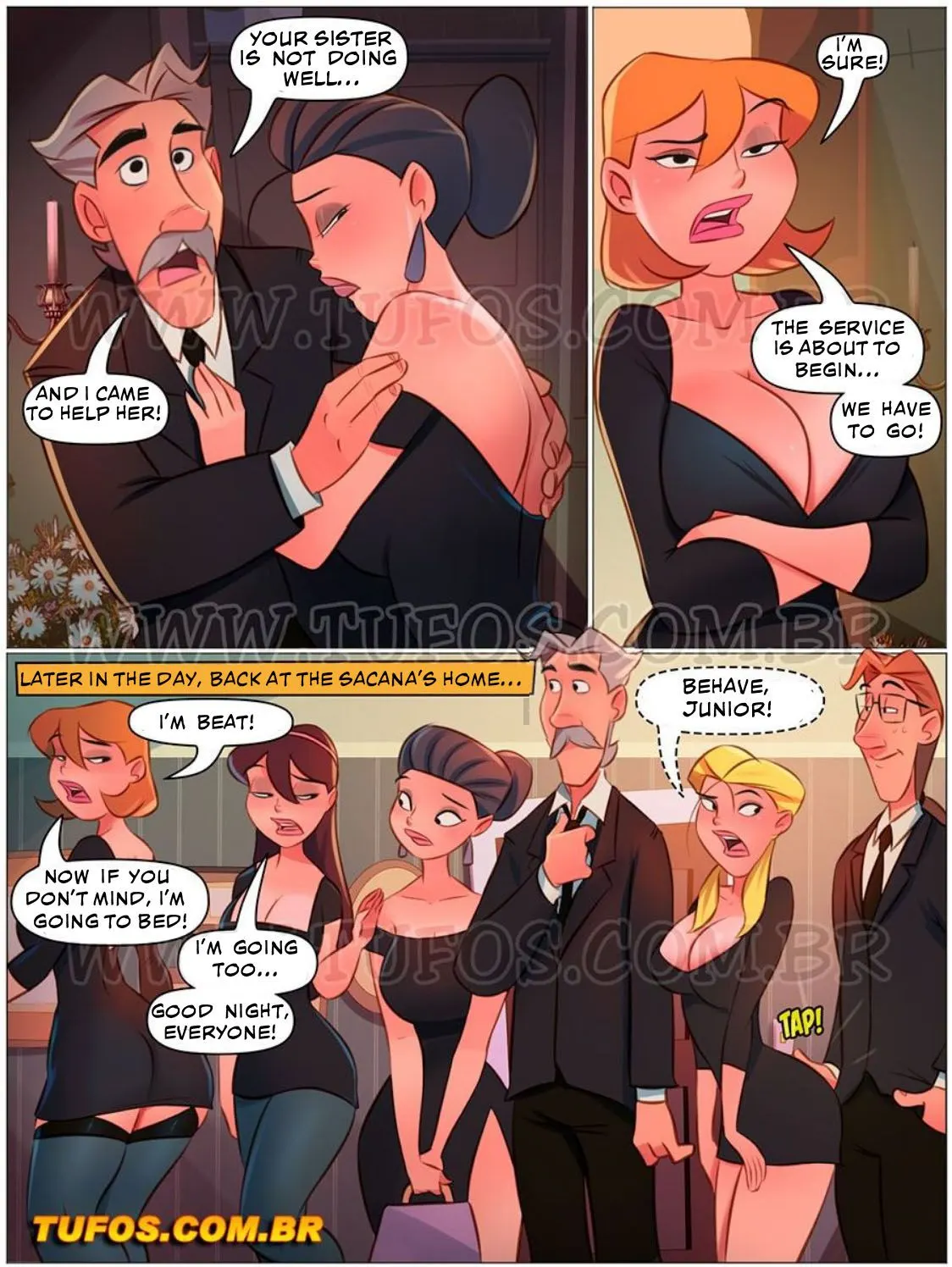 Naughty Fam  (Chapter 65 - The Funeral Of Grandpa Didi) — page 6