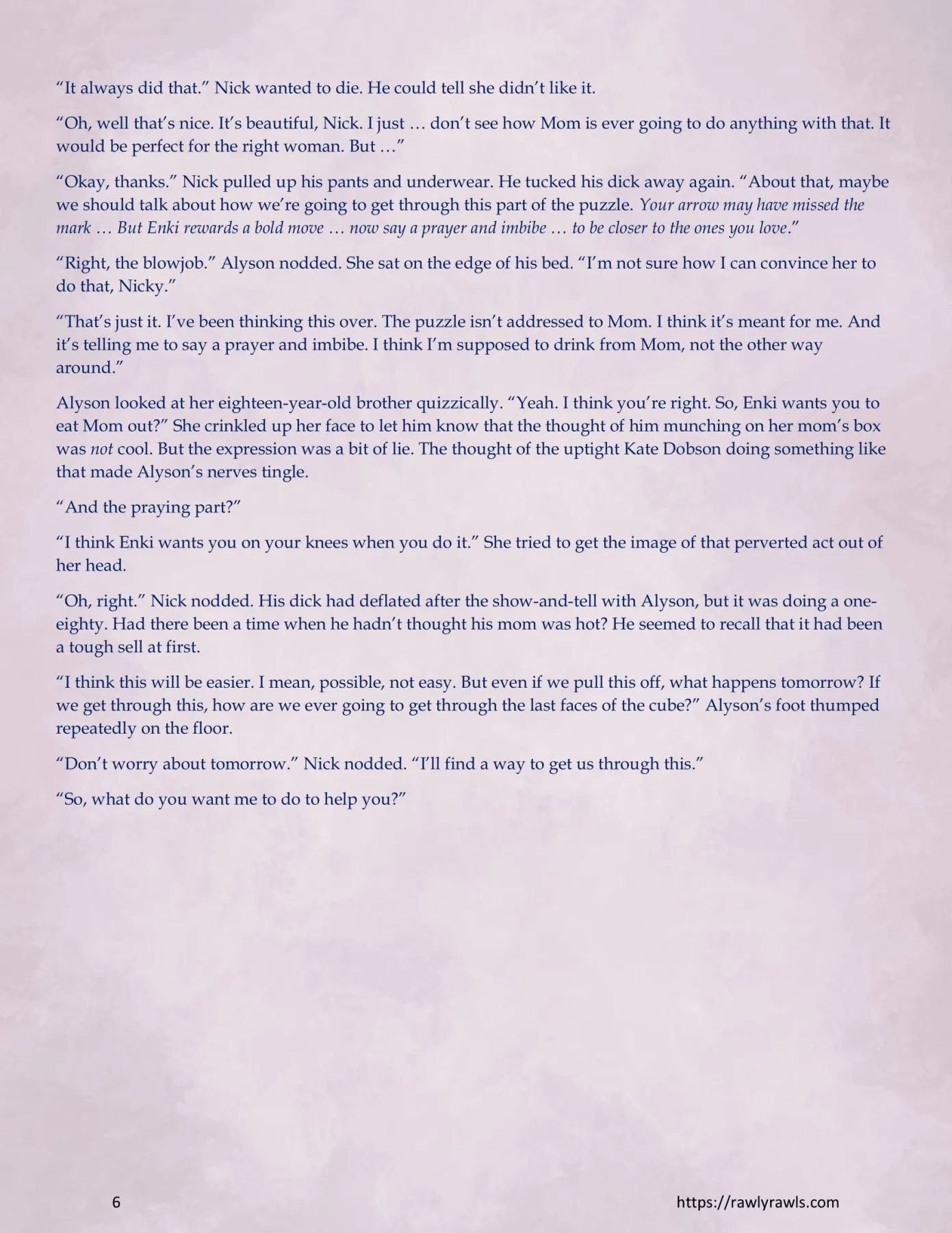 Enkis Puzzle  (Chapter 008) — page 6