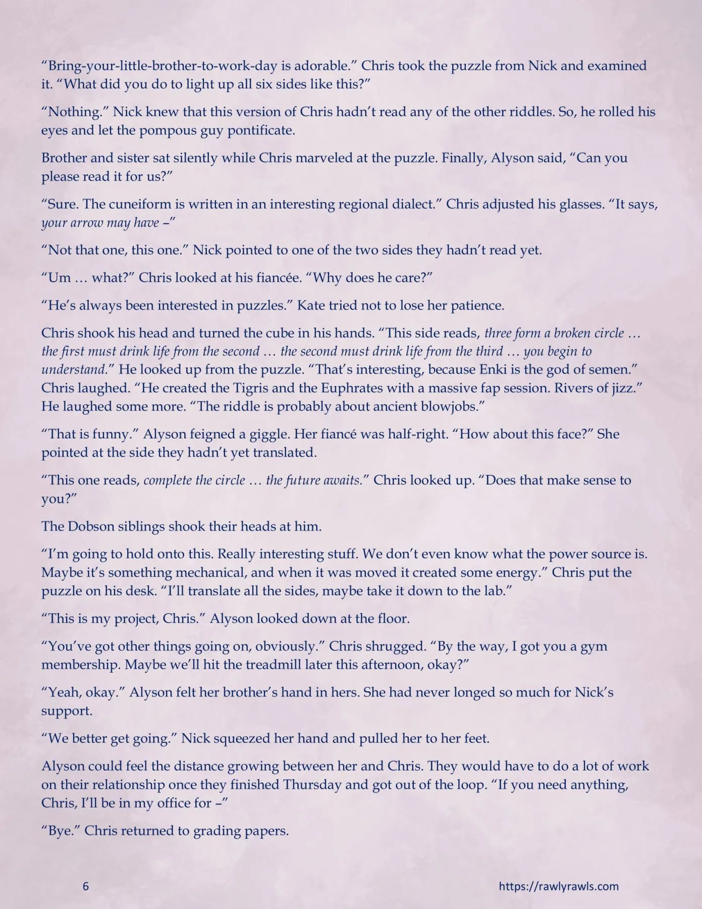 Enkis Puzzle  (Chapter 011) — page 6