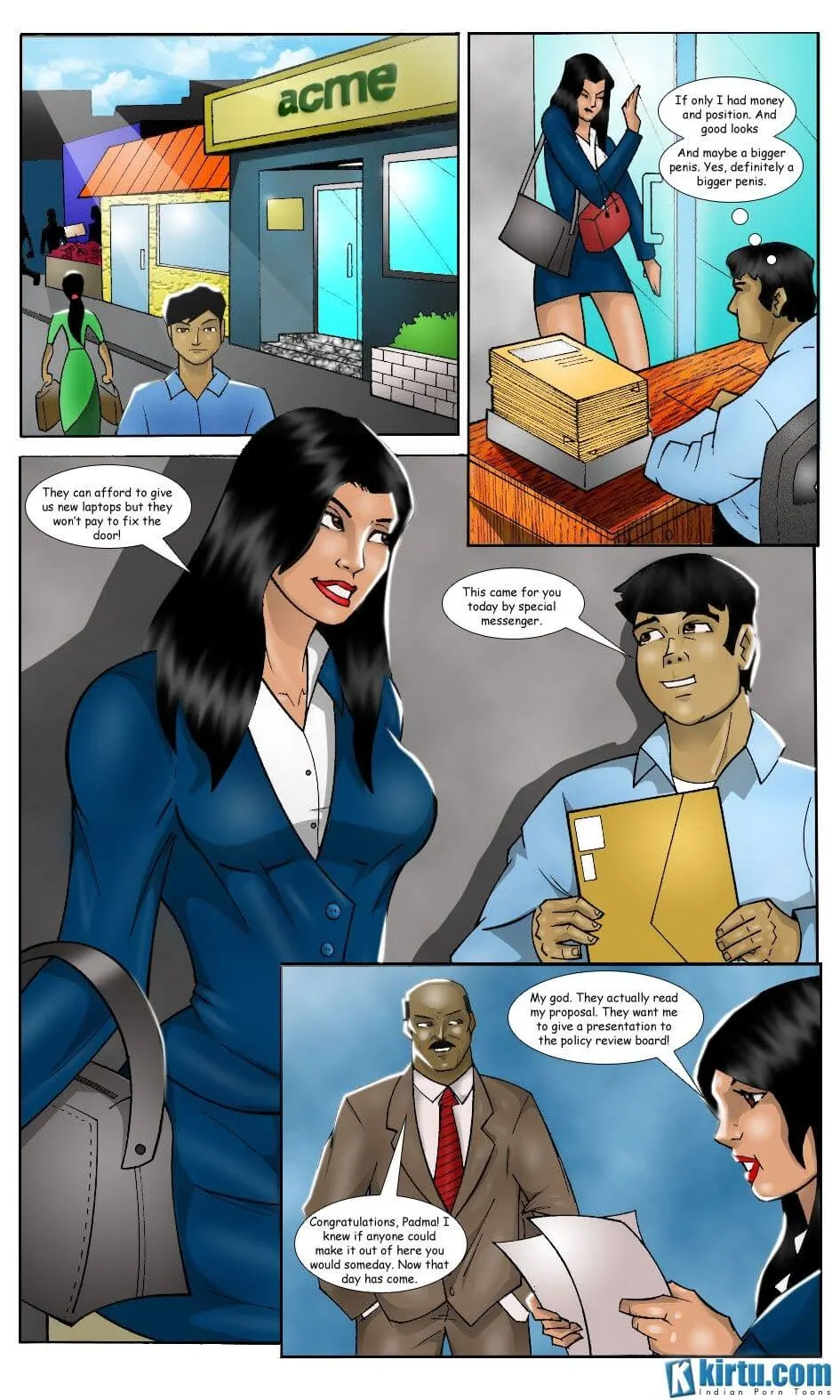 The Trap  (Chapter 1 - The Blackmail Of Padma) — page 2