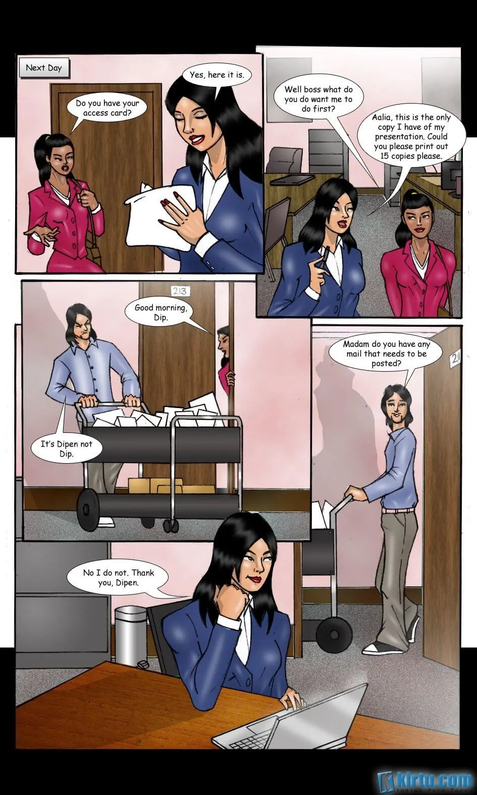 The Trap  (Chapter 1 - The Blackmail Of Padma) — page 12