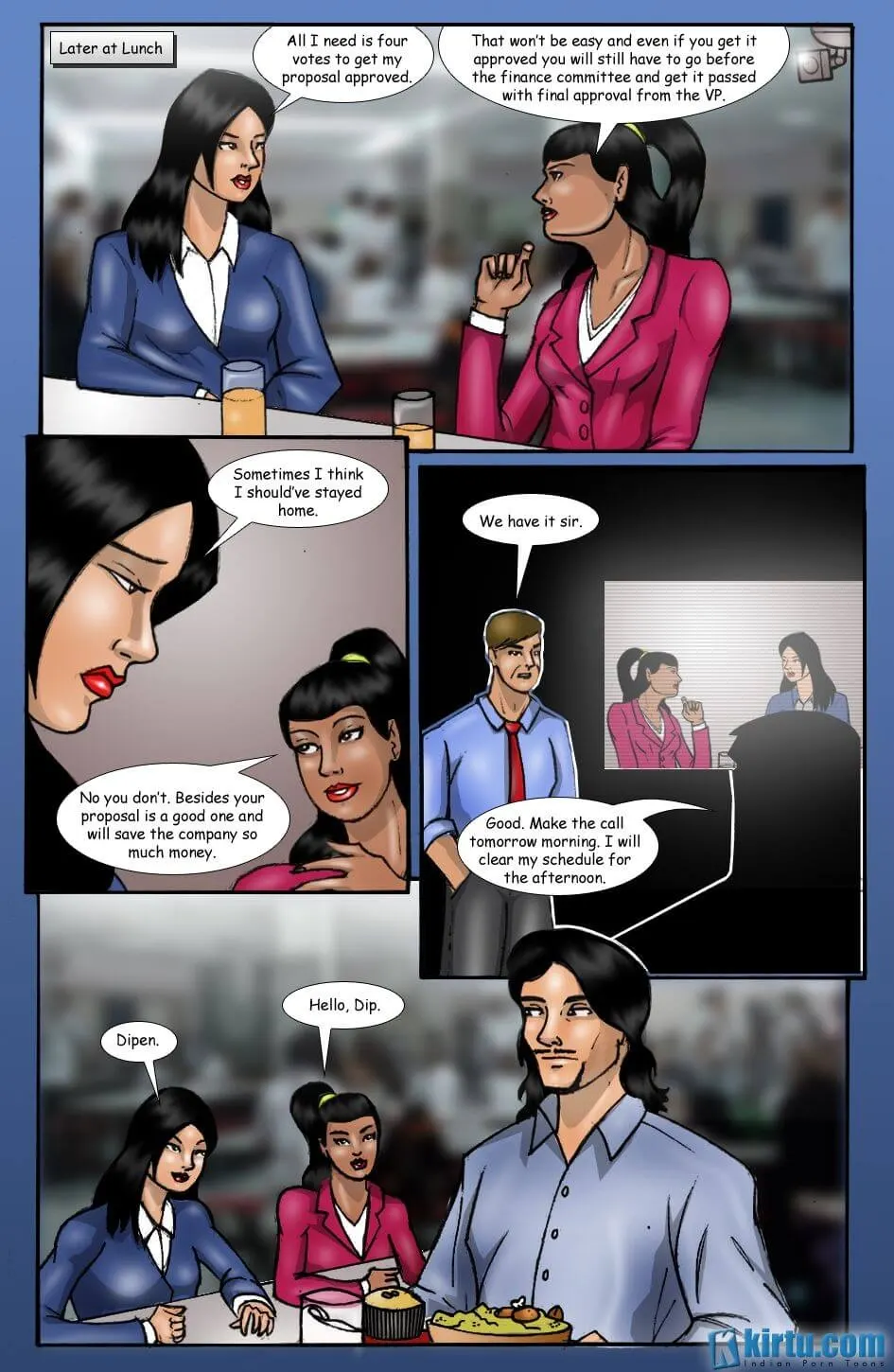 The Trap  (Chapter 1 - The Blackmail Of Padma) — page 14