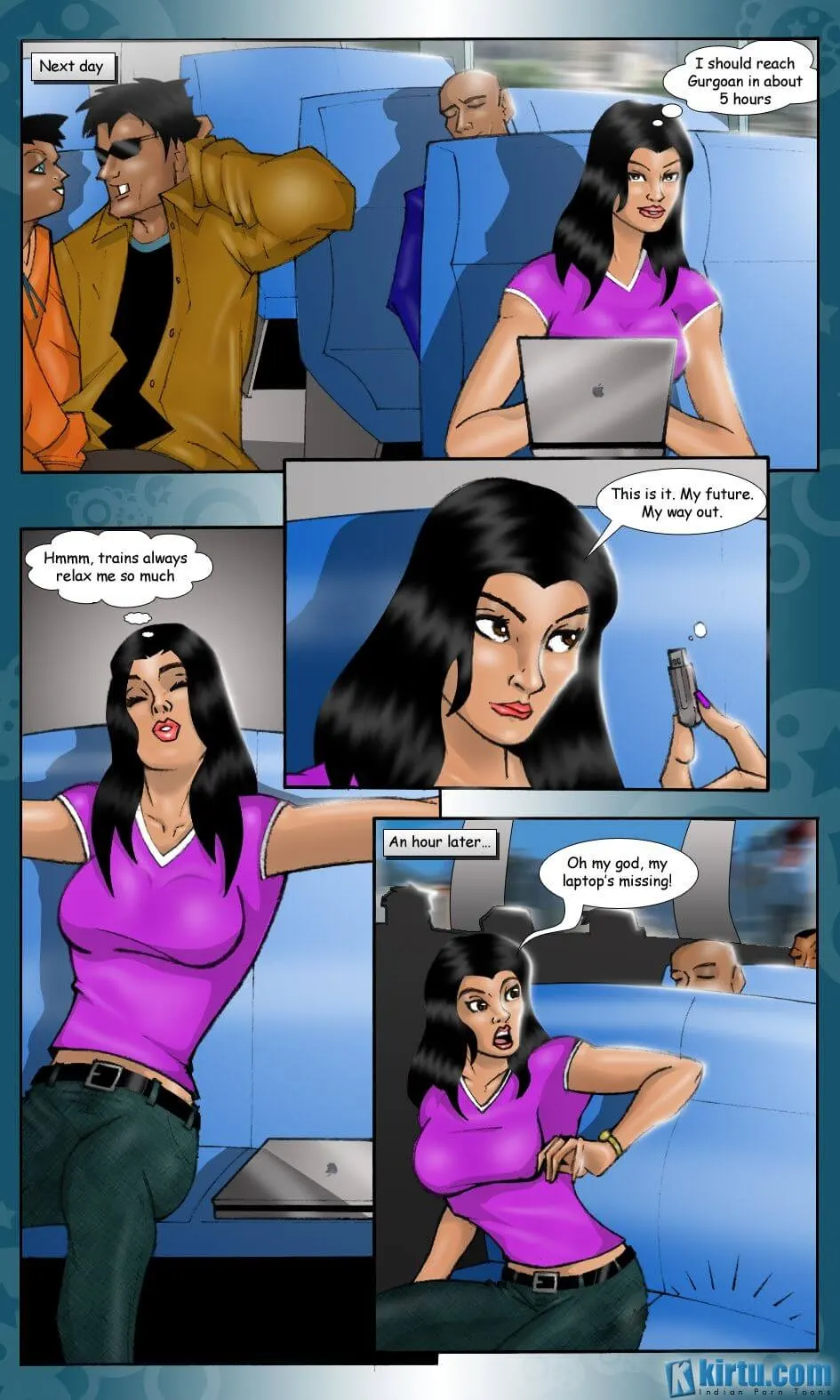 The Trap  (Chapter 1 - The Blackmail Of Padma) — page 4