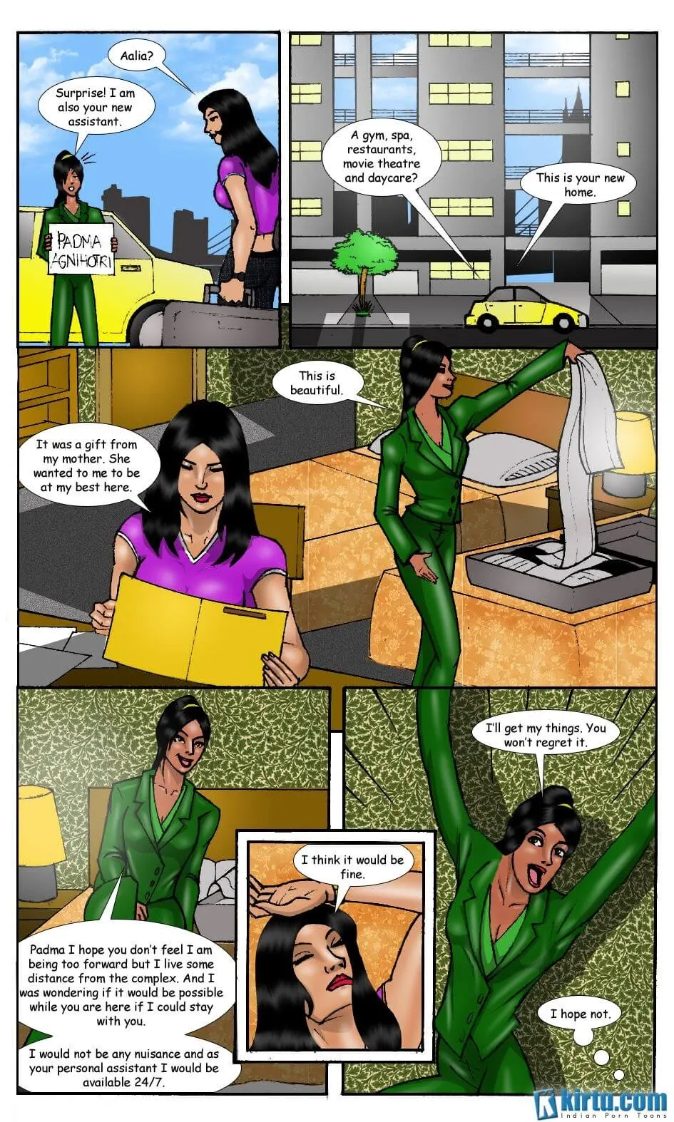 The Trap  (Chapter 1 - The Blackmail Of Padma) — page 7