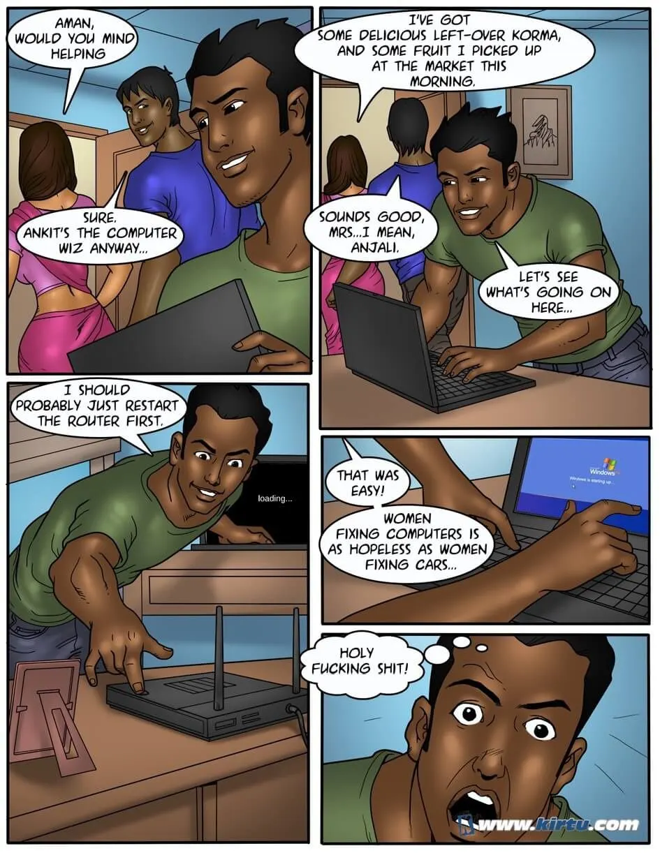 XXX Apartments  (Chapter 16 - Computer Fix) — page 15