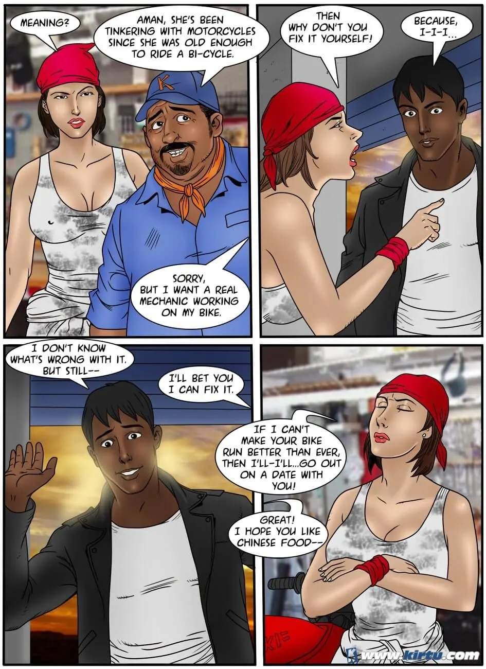 XXX Apartments  (Chapter 21 - Aman Gets Down And Dirty) — page 19
