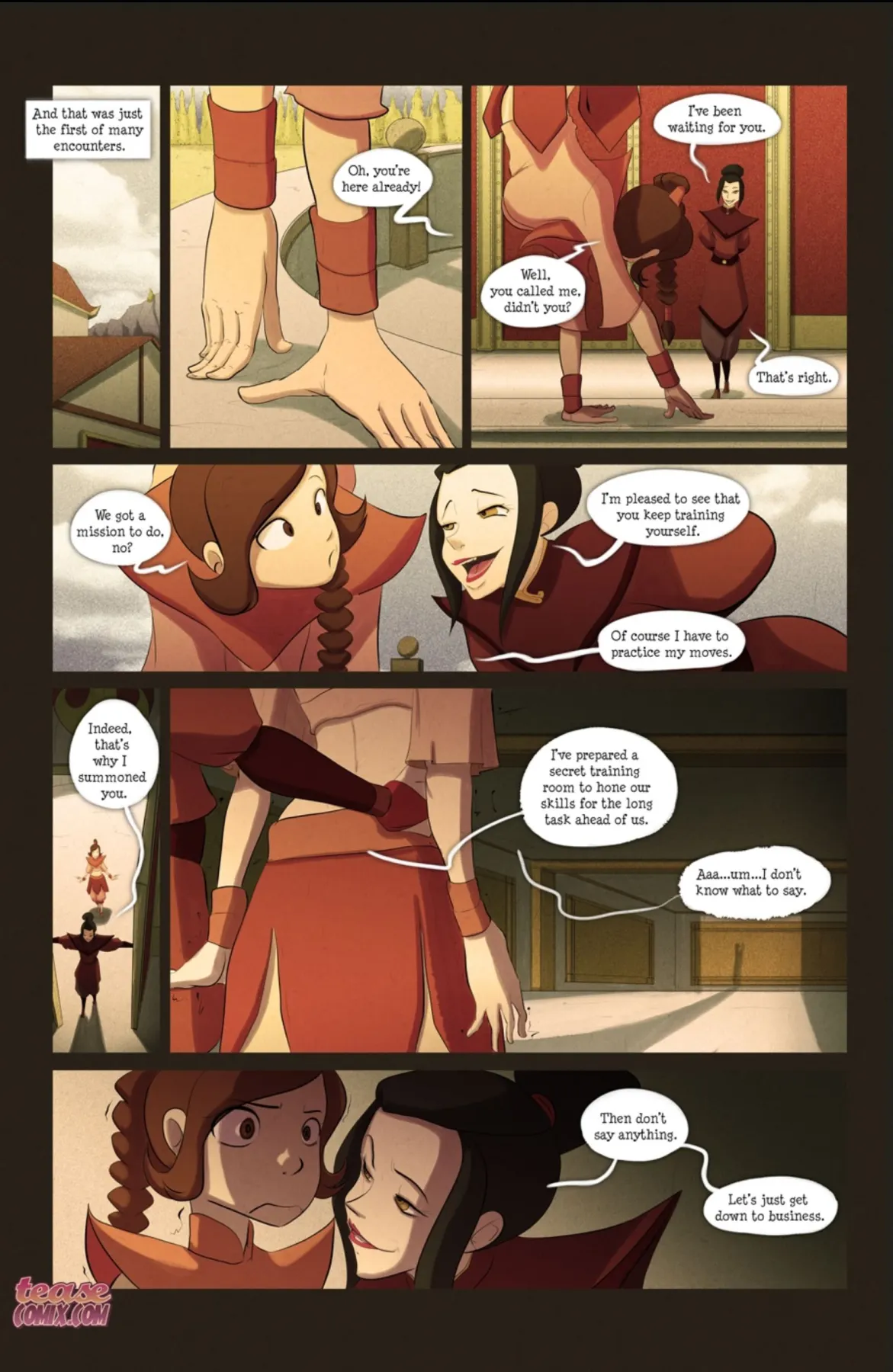 Deep Down Avatar: The Last Airbender  (Chapter 01) — page 16