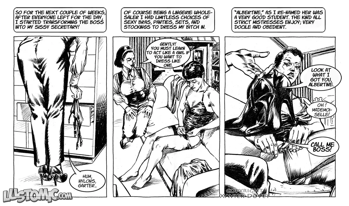 My Feminization  (Chapter 17 - Sissy Secretary) — page 11