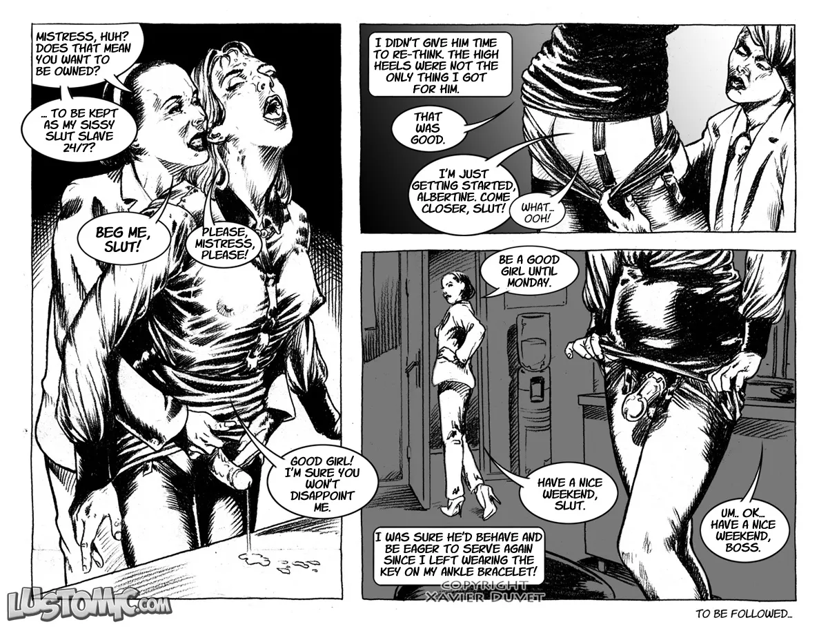 My Feminization  (Chapter 17 - Sissy Secretary) — page 14