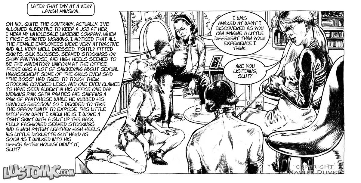My Feminization  (Chapter 17 - Sissy Secretary) — page 3