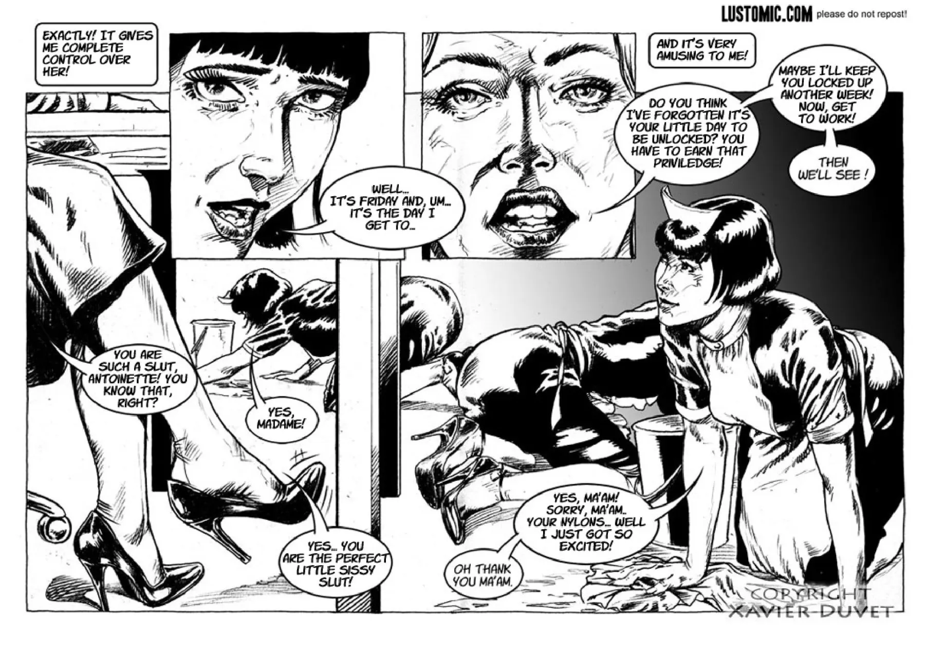 My Feminization  (Chapter 15 - Antoinette Continued) — page 11